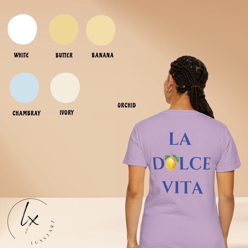 La Dolce Vita TShirt Crop main image 0