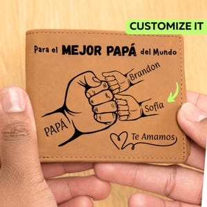 Gift For Dad in Spanish, Primer Dia del Padre Gift, Regalo Personalizado para Papa, Birthday, Fathers Day Gift, Cumpleaños, Te Amamos Papá