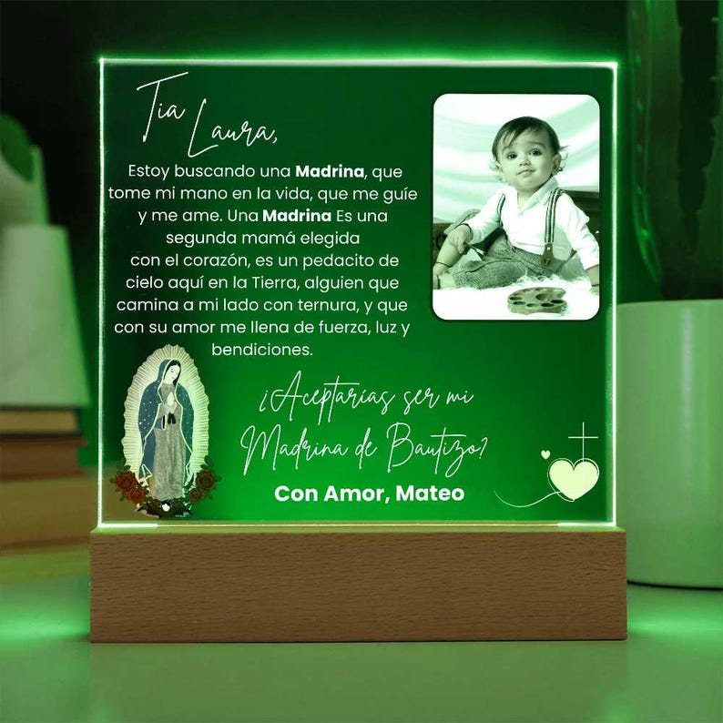 Madrina Proposal Gift, Baptism Godmother Proposal Gift, Will You Be My Madrina?, Madrina de Bautizo Proposal, Padrino Proposal