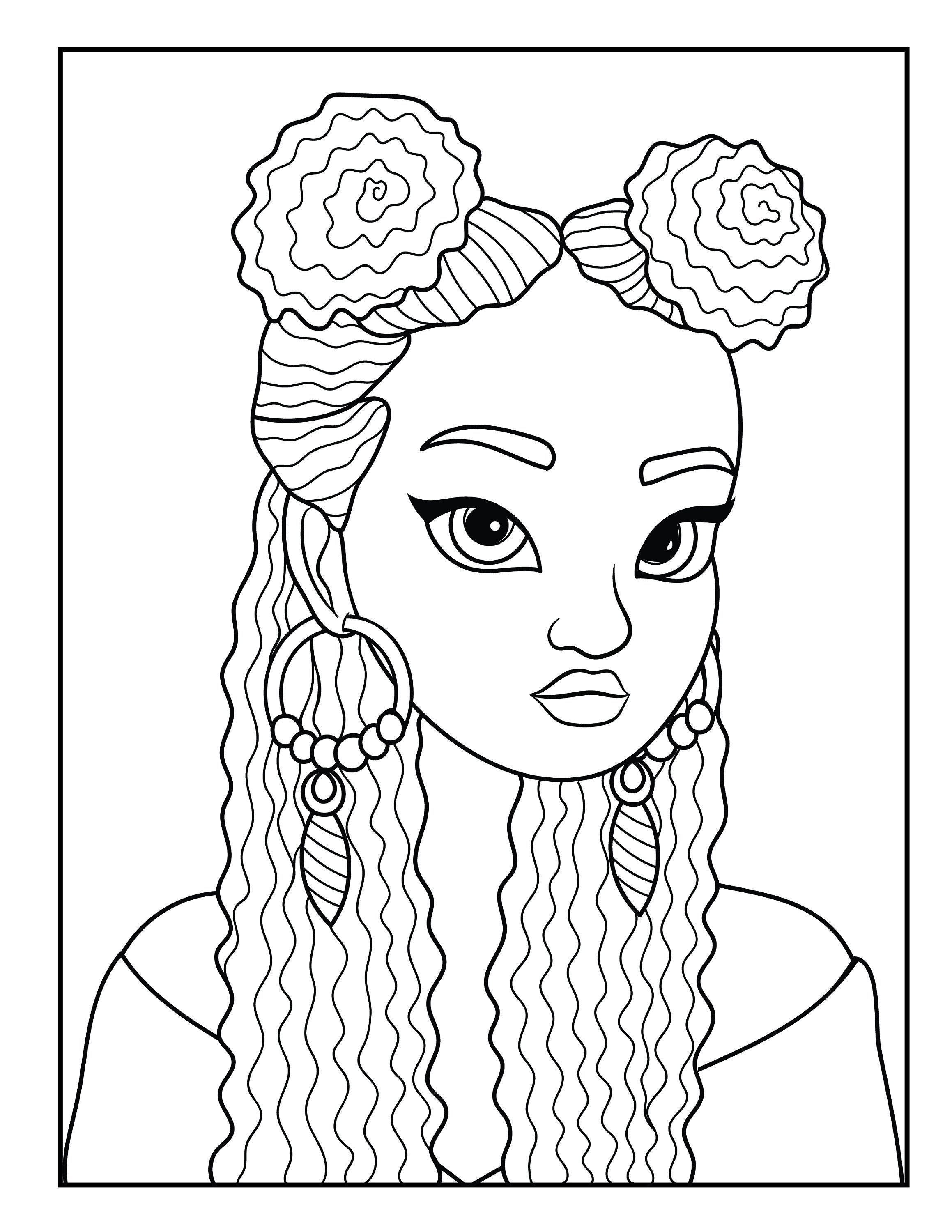 Black Girl Magic Coloring Pages - Etsy