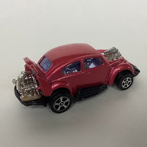Corgi Juniors VW Hot Rod Whizzwheels Great Britain Metallic Dusty Pink Vintage 1970s diecast car