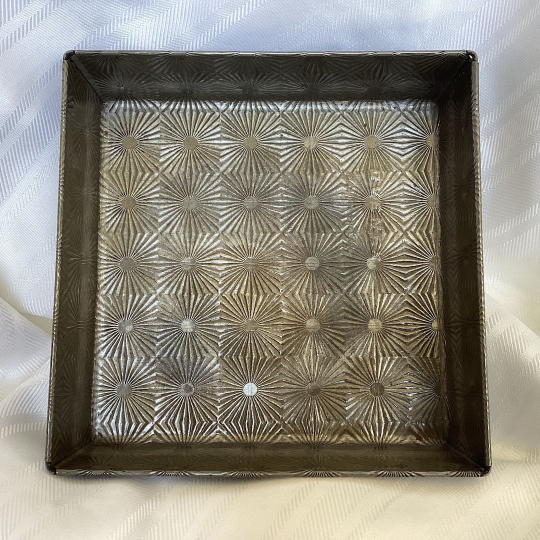 Ovenex Starburst, 9 Square Pan, Made in England, Vintage 1950s1960s Etsy