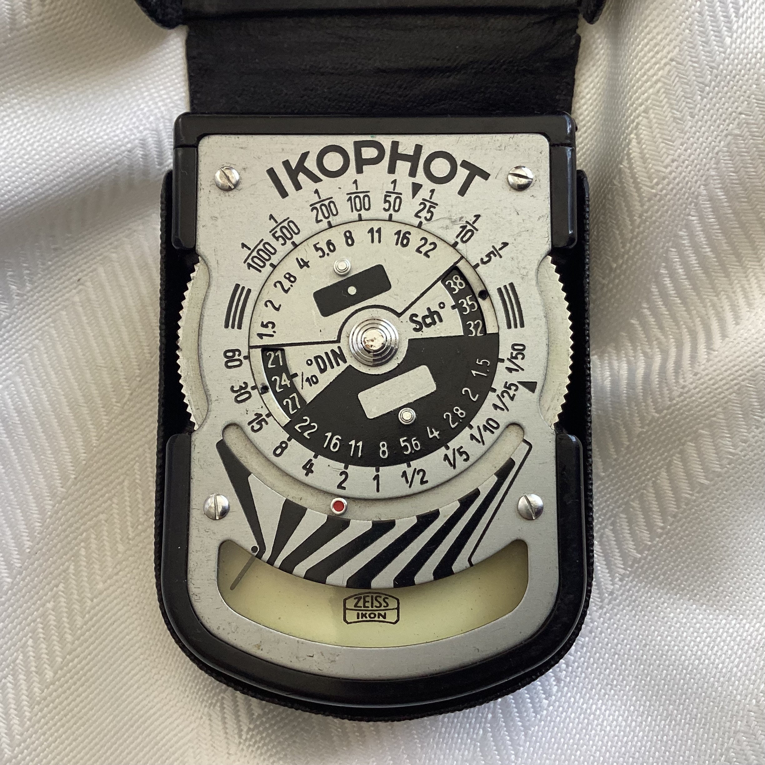 Ikophot Model 1328/1 Zeiss Ikon 1939 Selenium Light Exposure Meter 
