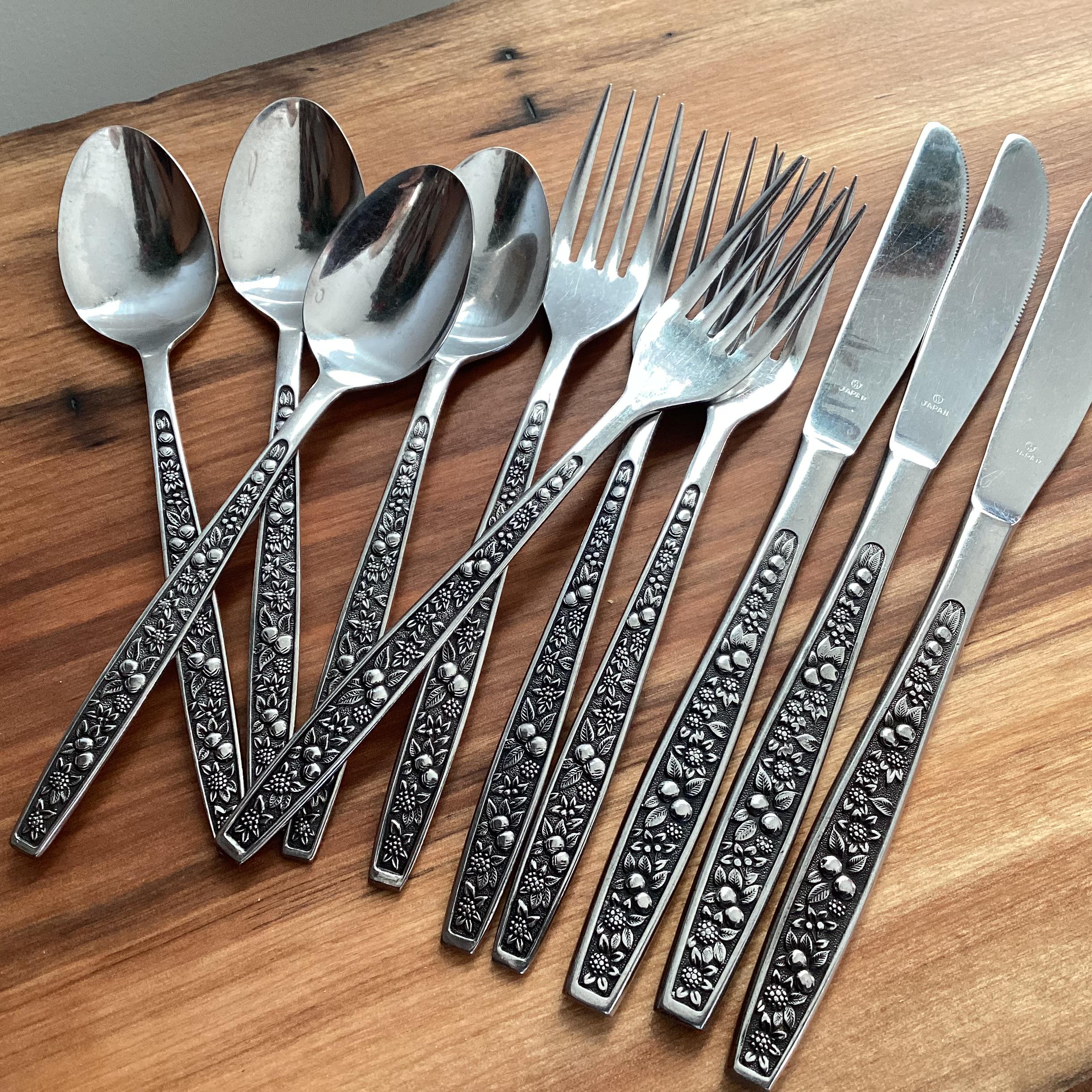 HARVEST / PAGEANT - Japan Stainless Flatware / Silverware