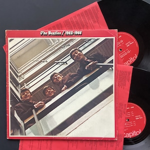 Beatles 1962-1966 vinyl LP Apple records SKBO-3403 vintage 1973 Compilation