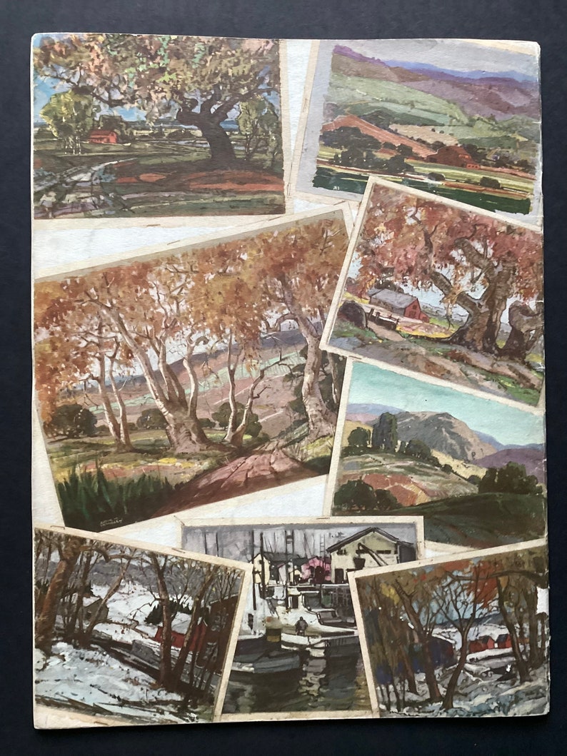 How to Paint With Casein by E. M. Frandzen, Pub. by Walter Foster 1960