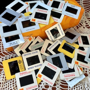 Vintage 35mm Slides: lot of 80 Curated Travel & Landscape Photography, 1970s-90s