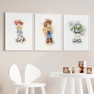 toy story poster, toy story nursery, toy story printable wall art, toy story wall decor,  toy story nursery decor, toy story nursery prints