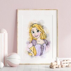 princess wall art, princess nursery, princess room decor, princess wall decor, princess room decor, wall art,nursery wall art, nursery decor