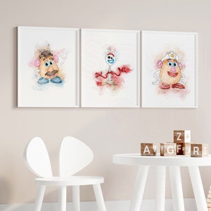 toy story poster, toy story nursery, toy story printable wall art, toy story wall decor,  toy story nursery decor, toy story nursery prints