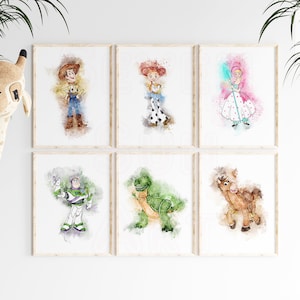 toy story poster, toy story nursery, toy story printable wall art, toy story wall decor,  toy story nursery decor, toy story nursery prints