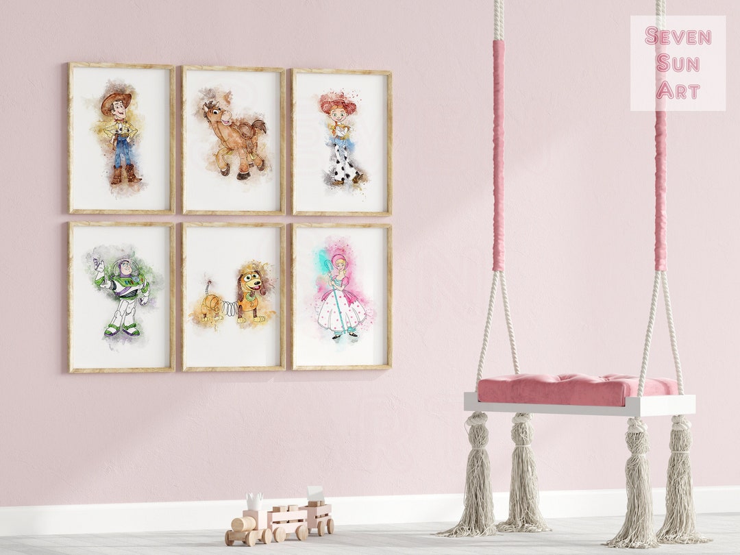 Toy Story Poster, Toy Story Nursery, Toy Story Printable Wall Art, Toy ...