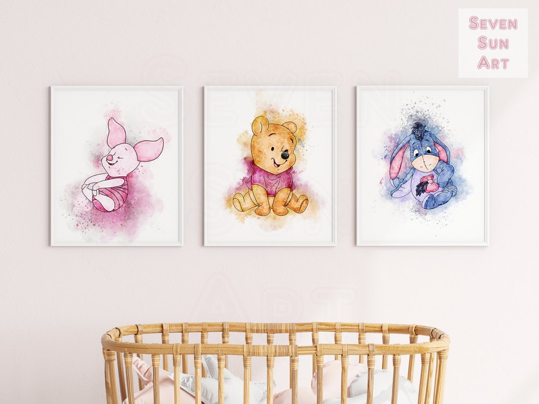 Winnie the Pooh Nursery, Winnie the Pooh Wall Art, Winnie the Pooh ...