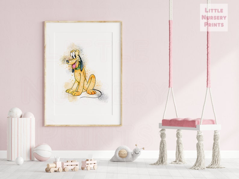 Mickey Mouse Artmickey Wall Art Minnie Mouse Nursery Minnie Etsy