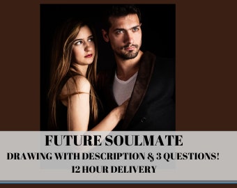Future Soulmate Drawing, Future Soulmate, Psychic Drawing, Psychic Reading, Tarot Reading Same Day, Psychic Artist, Psychic Love Reading