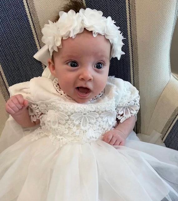 Etsy christening dress discount