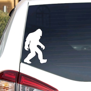 Big Foot Sasquatch Vinyl Decal|Car Window|Laptop|Tumbler|Water Bottle|Hydro Flask|Friend Gift|Truck Decal|Gift For Him|Gift For Her