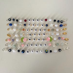 enhypen bracelets! | enhypen member bracelets | enha inspired bracelet | enha merch