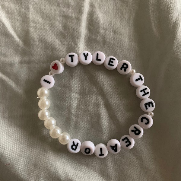 tyler, the creator inspired bracelets! | ttc | cmiygl | flower boy | igor | wolf