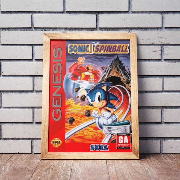 Sega Genesis Box Art - Etsy