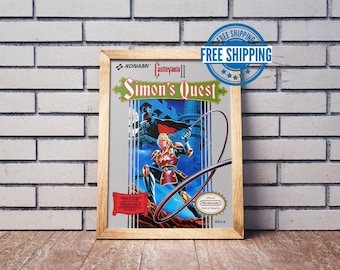 Castlevania Adventure 2: Belmont's Revenge FRIDGE MAGNET video game box