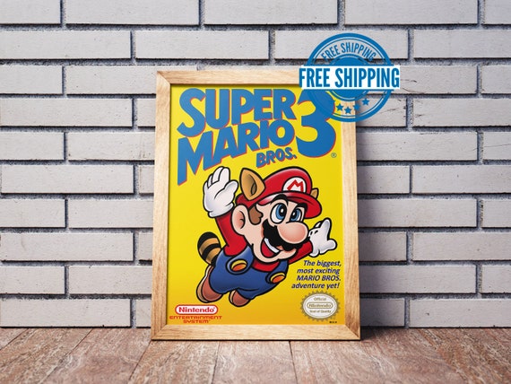 Super Mario Bros. 3 Poster -   Mario bros, Super mario art, Super  mario bros