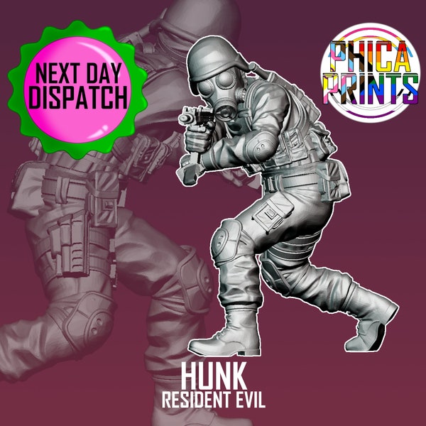 HUNK 32 mm [Resident Evil] [Jeu de société] [FANART] [D&D] [RPG sur table] [Vaultz]