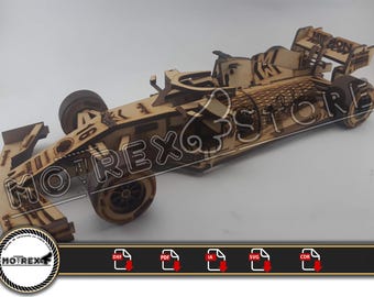Ferrari SF 1000 3mm Cnc laser cut Dxf, Ai, Cdr, Pdf, Svg files. Etc