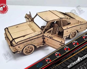 Chevrolet Opala SS4 1978 Cnc laser cut Dxf, Ai, Cdr, Pdf, Svg files. Etc