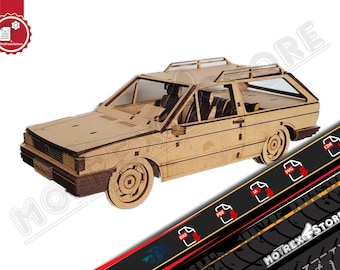 Parati G1 Files 1991 3mm cnc laser cut file Dxf, Ai, Cdr, Pdf, Svg. Etc