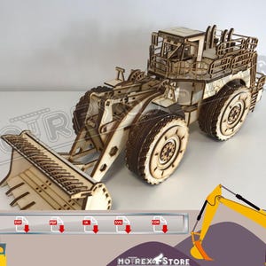 Pliki Ładowacz czołowy 994 Cnc wycinane laserowo Dxf, Ai, Cdr, Pdf, Svg. Itp
