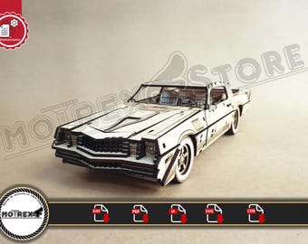 Camaro Z28 cnc laser cut files Dxf, Ai, Cdr, Pdf, Svg. Etc