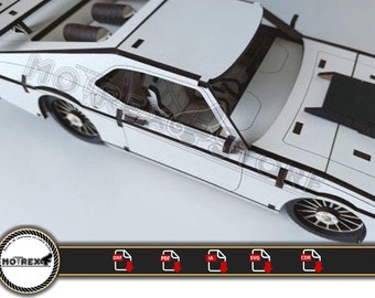 Ford Mustang CNC Laser Cut Instructions PDF. Etc.