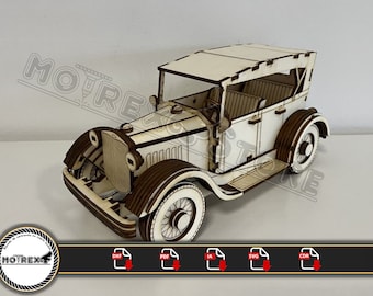 Ford Phaeton 1929 cnc laser cut files Dxf, Ai, Cdr, Pdf, Svg. Etc