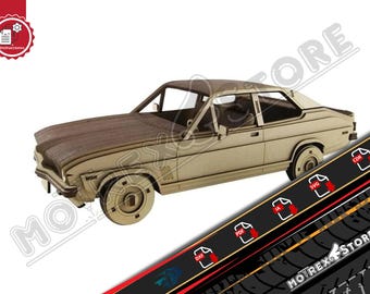 Holden monaro gts 3mm cnc laser cut file Dxf, Ai, Cdr, Pdf, Svg files. Etc
