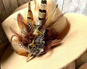 Feather Brooches and Hatpins