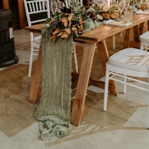 26+ Sage Green Cheesecloth Table Runners