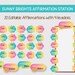 AFFIRMATION STATION CLASSROOM Decor, Sunny Brights Printable ...