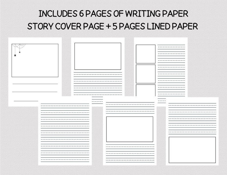 Halloween Writing Activity, Printable Halloween Story Starter Cards for Kids, 30 Sets of ...