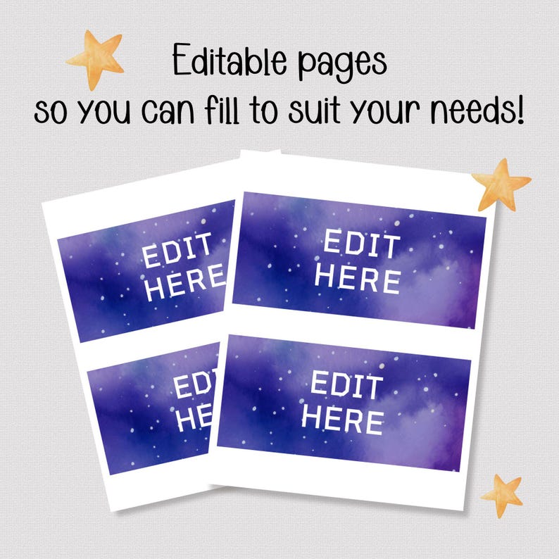 SPACE CLASSROOM JOBS Display, Printable Classroom Jobs Chart, Editable ...