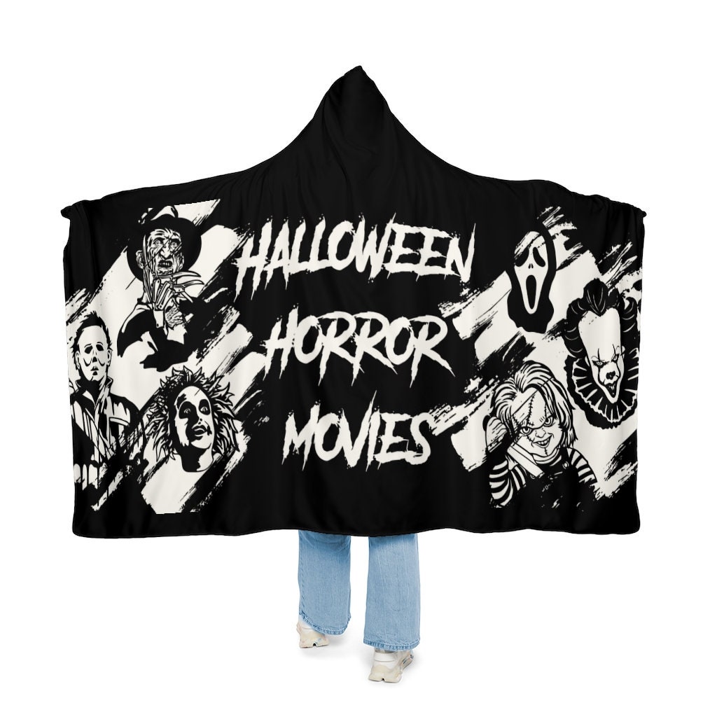 Discover The Ultimate Horror Movie Hooded Blanket