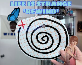 Pegatina de vinilo permanente para coche "Life is Strange Rewind", de Chloe Price, Max Caulfield, videojuego.
