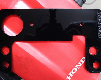 Panel de accesorios para CRF450L/CRF450RL: orificio para accesorio USB y orificios para miniindicadores Labs a las 12 en punto