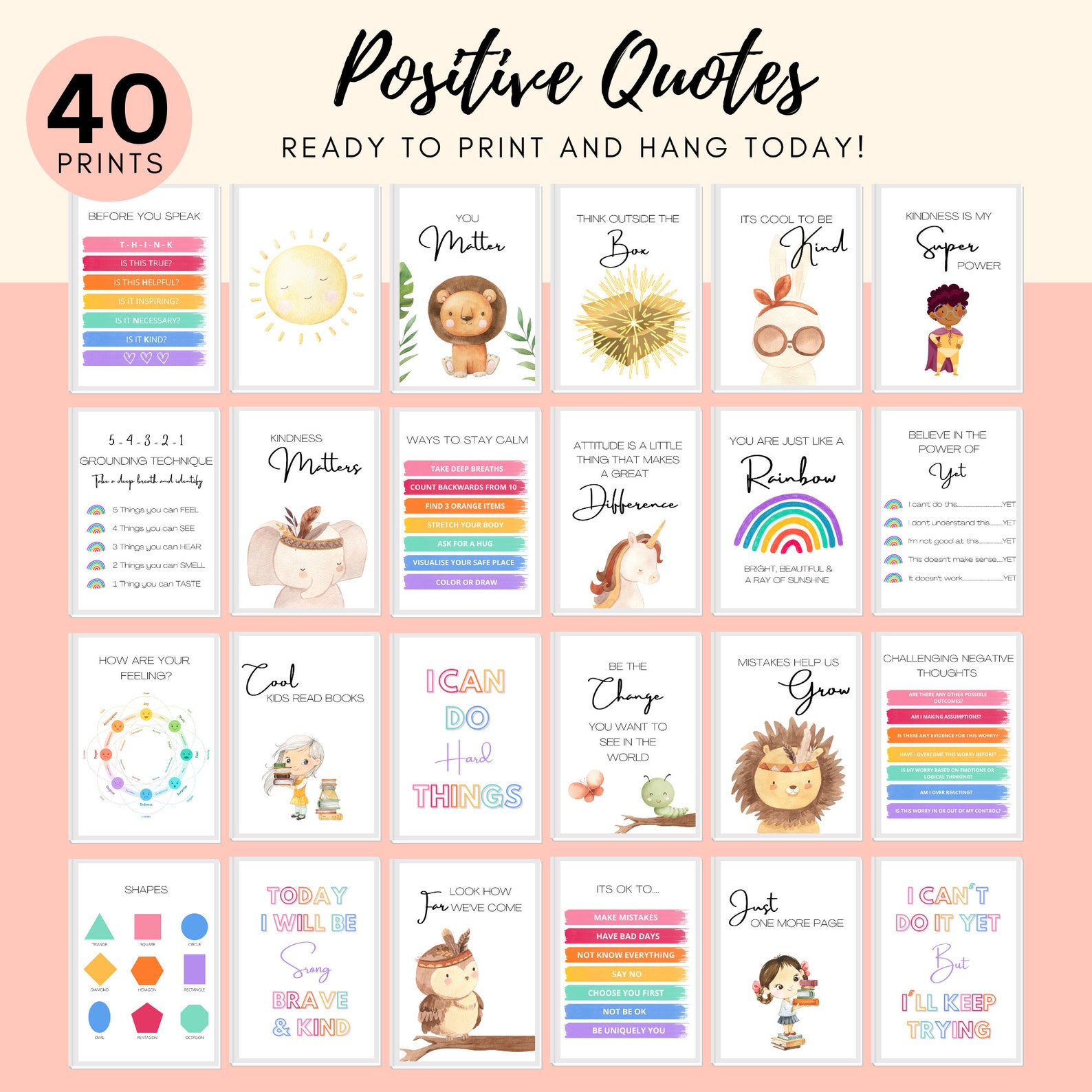 Educational Posters Montessori Posters Montessori Printable Etsy