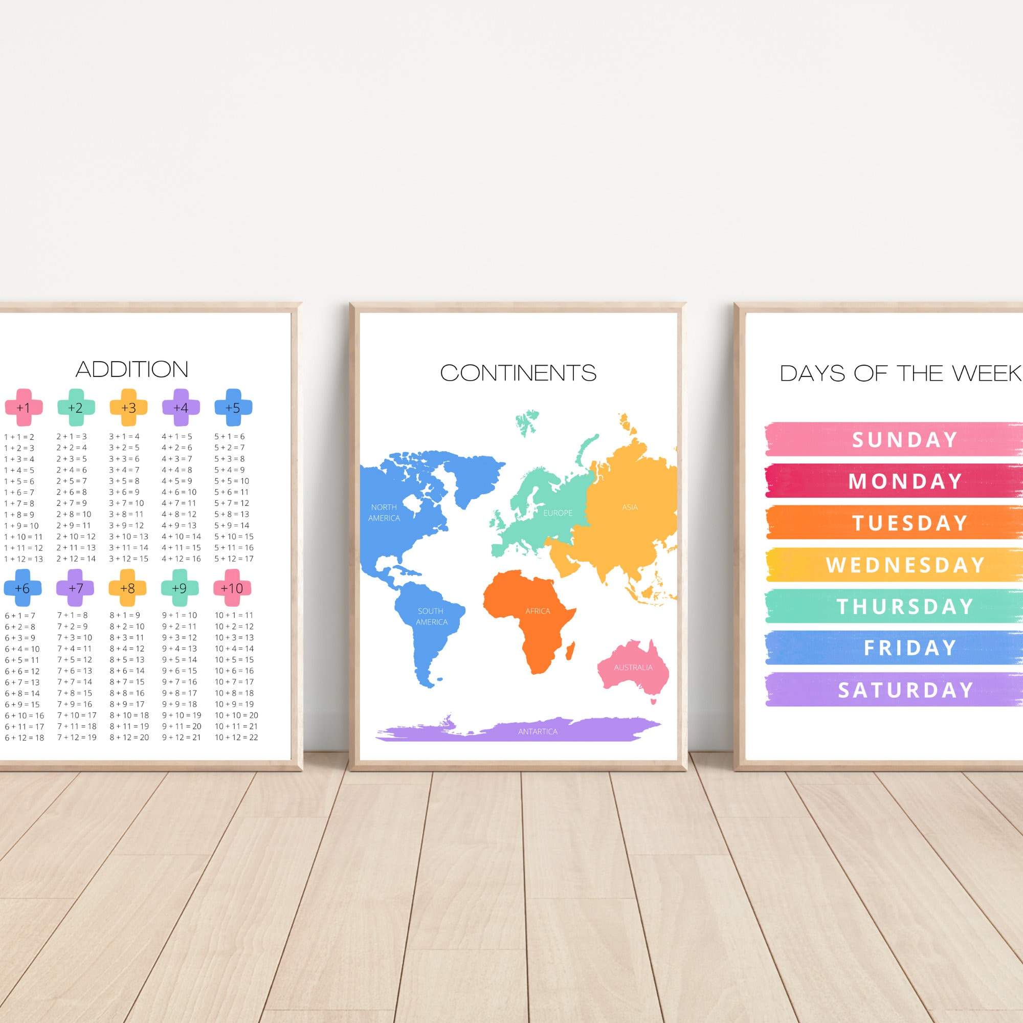 Educational Posters Montessori Posters Montessori Printable Etsy