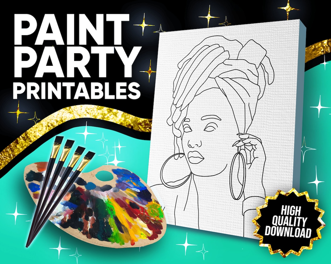The Ultimate Paint Party Supply List (for beginners) - Canvas Sign Designs  Blog