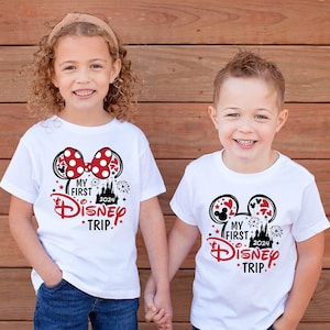 2024 Making Family Memories Shirts, My First Disney Trip 2024 Shirt, Personalized Minnie and Mickey Outfits, Disneyworld Trip Matching Shirt