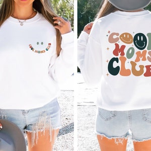 Cool Moms Club Sweatshirt, Cool Mom Sweatshirt, Cool Mom Club, Mom ...