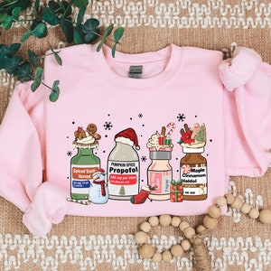 Christmas Pharmacy Sweatshirt, Pharmacy Technician, Pharmacist Gift, Christmas Nurse, Christmas Hoodie, Snowman Sweater, Healthcare Worker