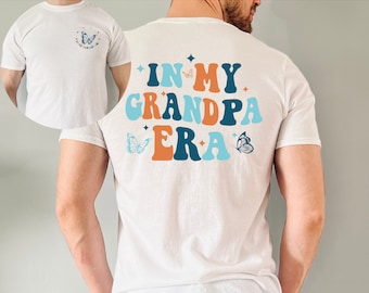 Camiseta de la época de mi abuelo, camiseta de abuelo, camiseta divertida de abuelo, camiseta de abuelo linda, camiseta de abuelo para nuevo abuelo, regalos para abuelo, camiseta de abuelo